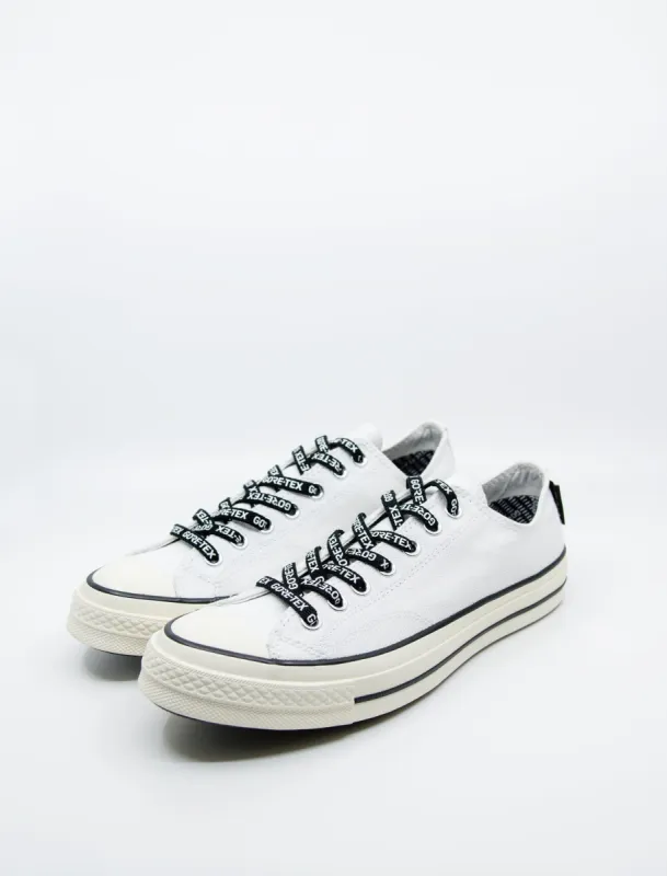 Chuck 70 Low Gore-tex White/Black 163346C sold by Nomad