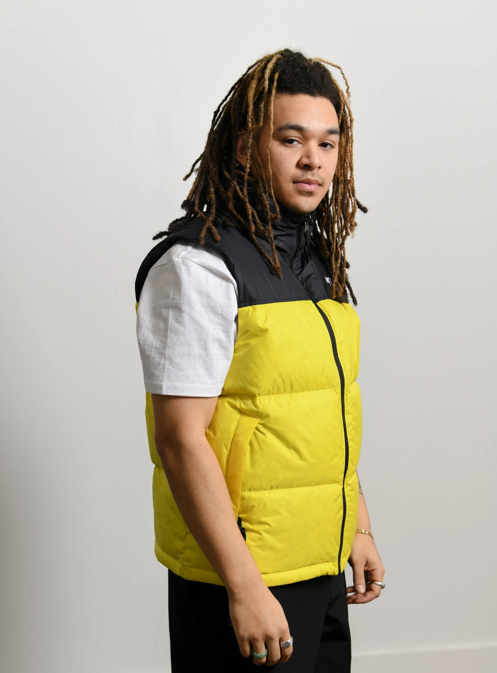 1996 Retro Nuptse Vest Lemon sold by Nomad product image thumbnail 4