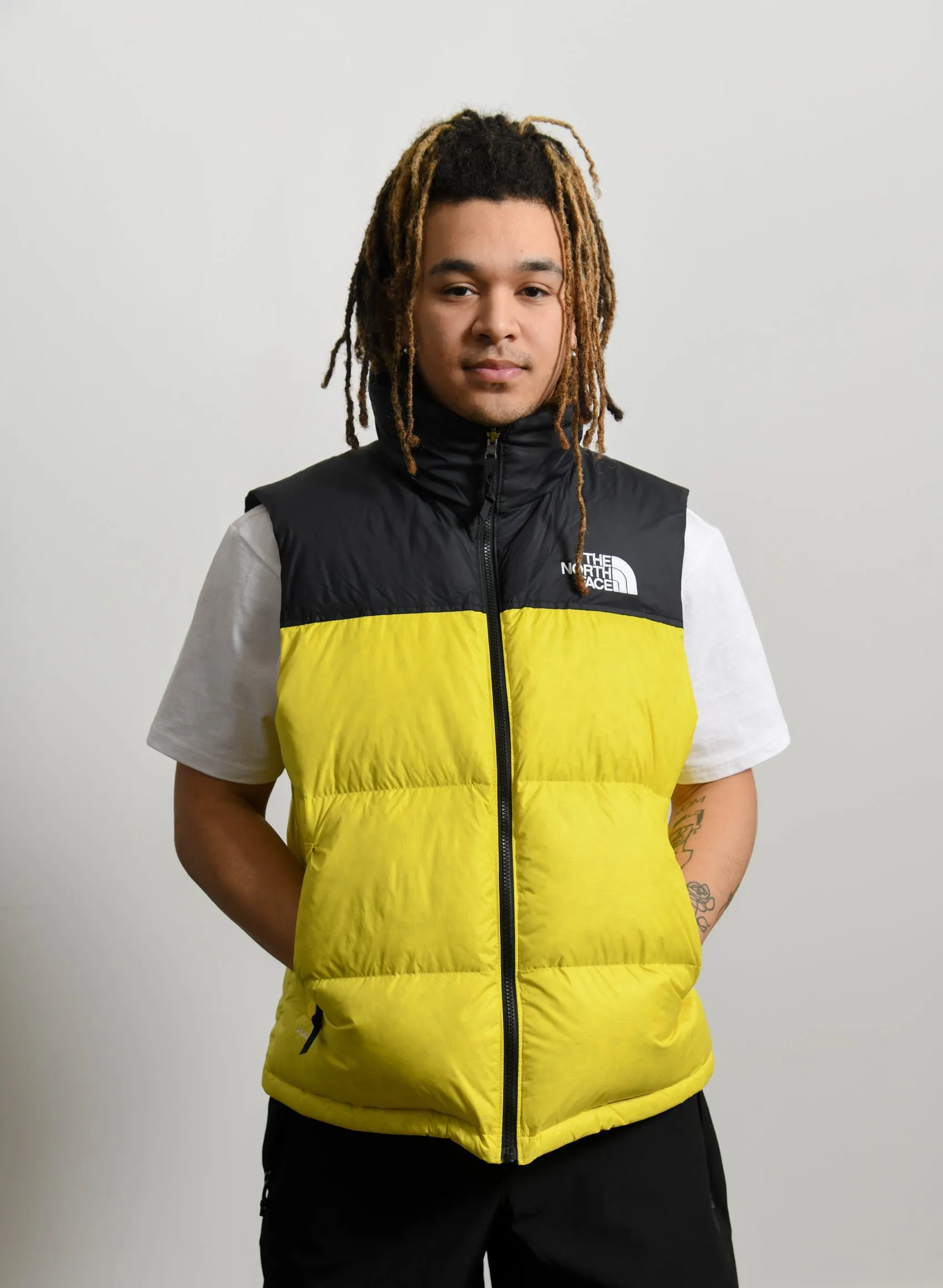 1996 Retro Nuptse Vest Lemon sold by Nomad product image thumbnail 2