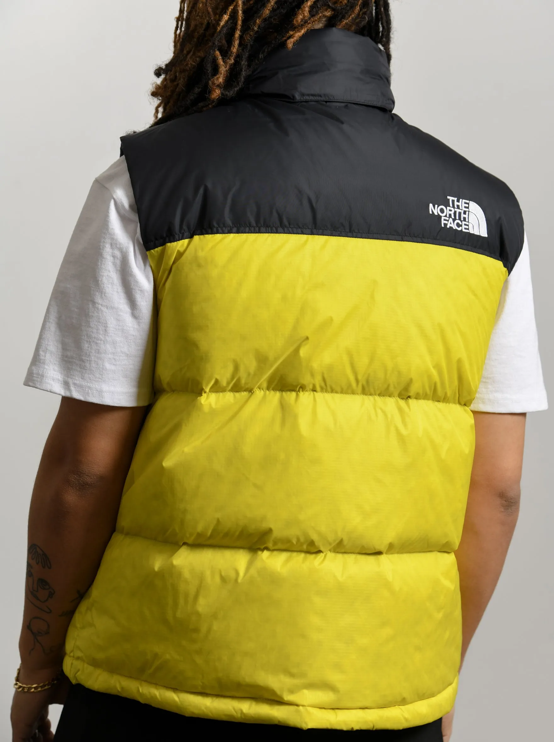 1996 Retro Nuptse Vest Lemon sold by Nomad product image thumbnail 5