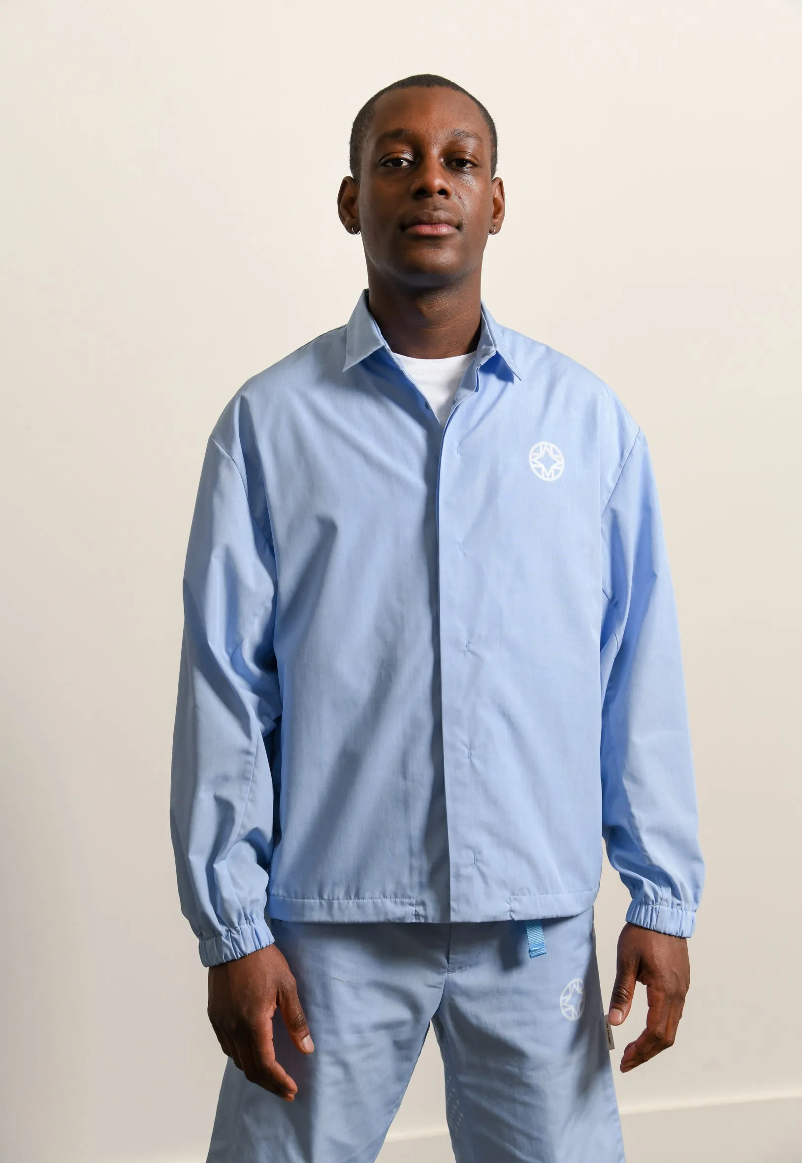 Ventilation Chambray Shirt Light Blue sold by Nomad