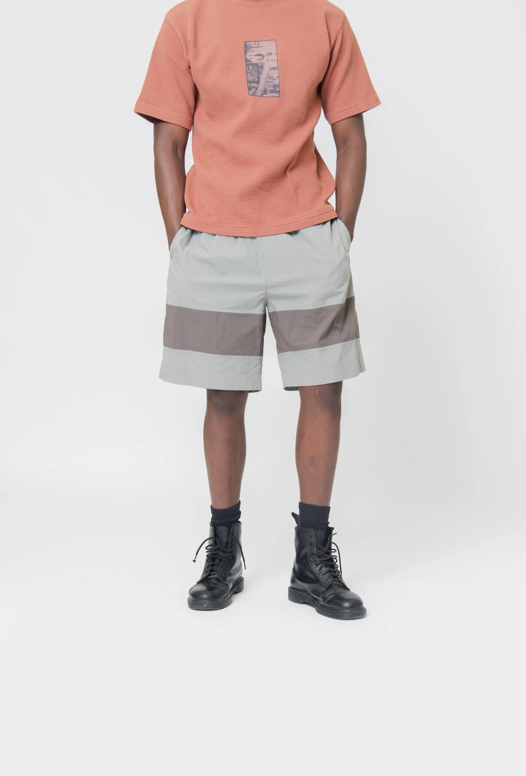 Barrel Shorts Grey CGSS24CWOTRS16 sold by Nomad