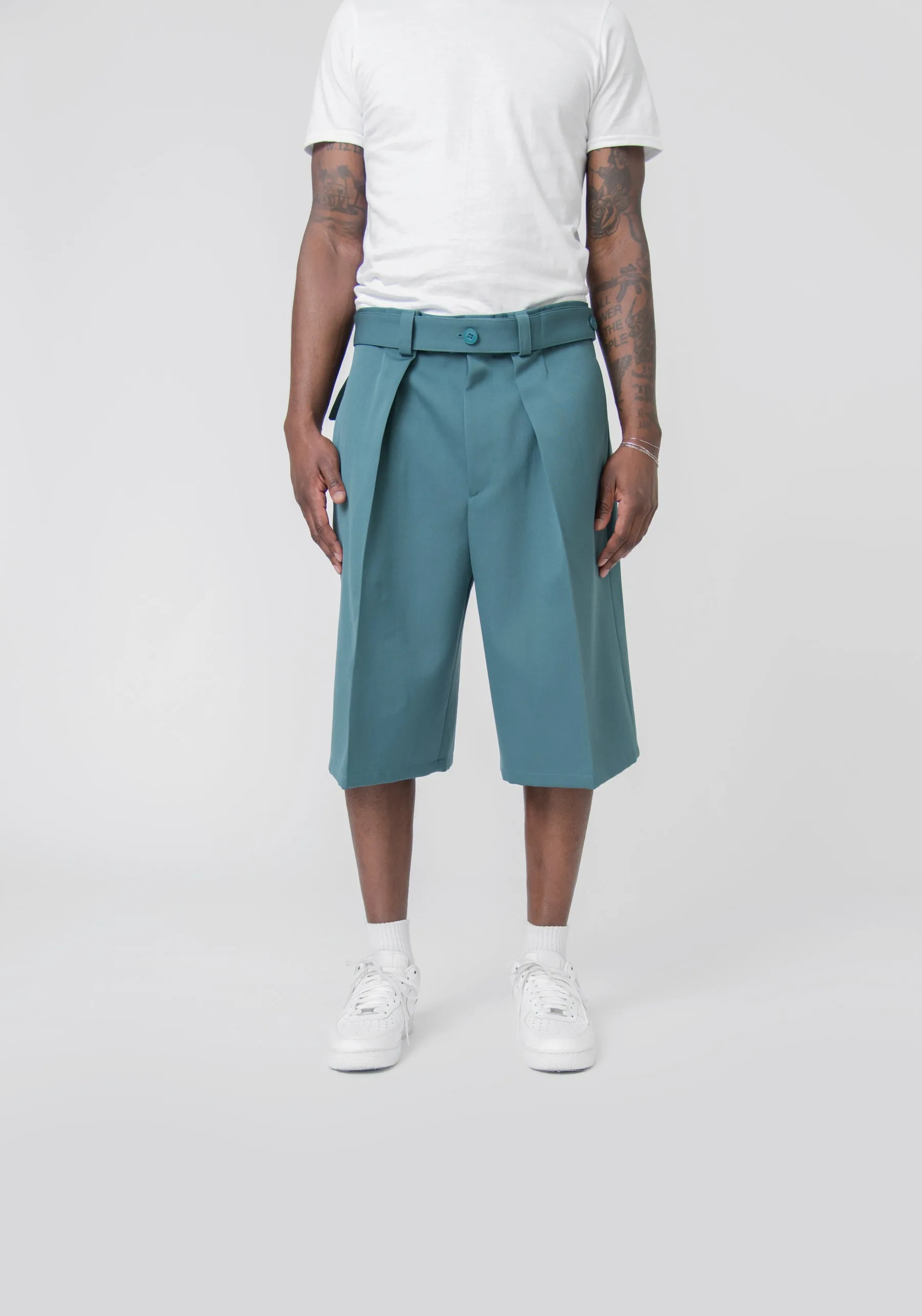 Compact Wool Belted Short Shaded Spruce J22KA0105 sold by Nomad product image thumbnail 3