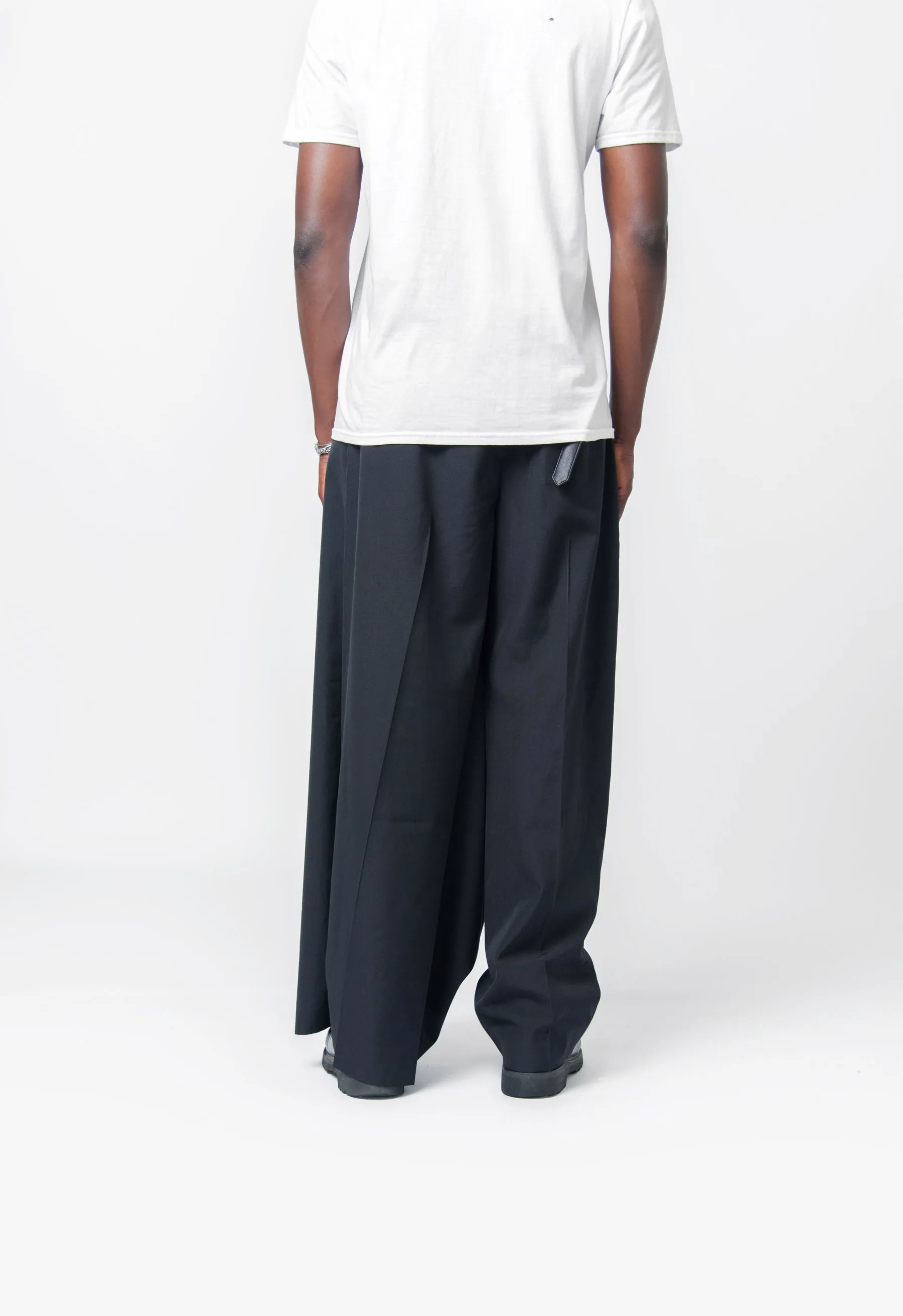 Wrap Over Trousers Black FN-MN-TROU000968 sold by Nomad product image thumbnail 5