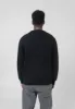 Organic Wool Hole Sweater Black sold by Nomad