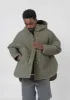 Quilted Split Parka Olive sold by Nomad