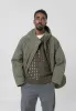 Quilted Split Parka Olive sold by Nomad