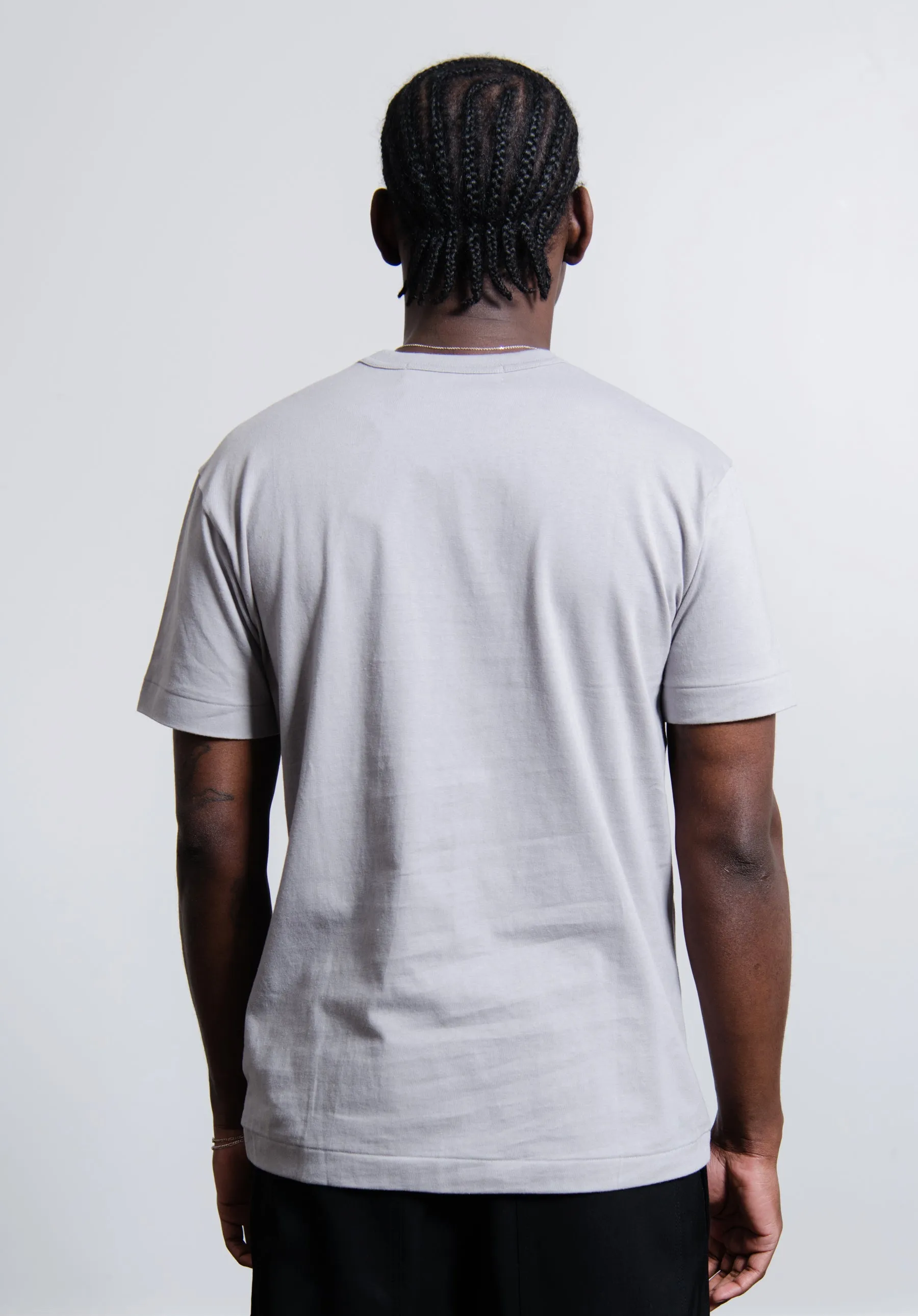 Short Sleeve Mini Emblem Tee Grey T314 sold by Nomad product image thumbnail 3