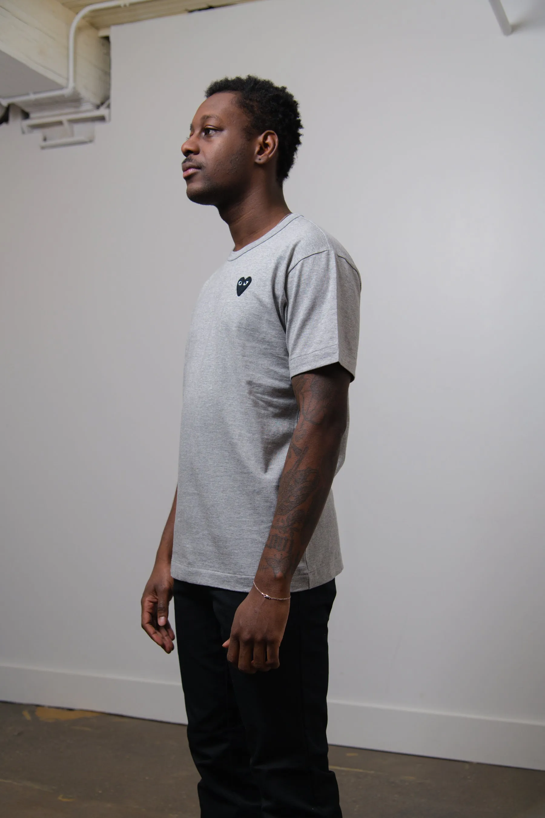 Emblem Tee Grey/Black T076 sold by Nomad product image thumbnail 3