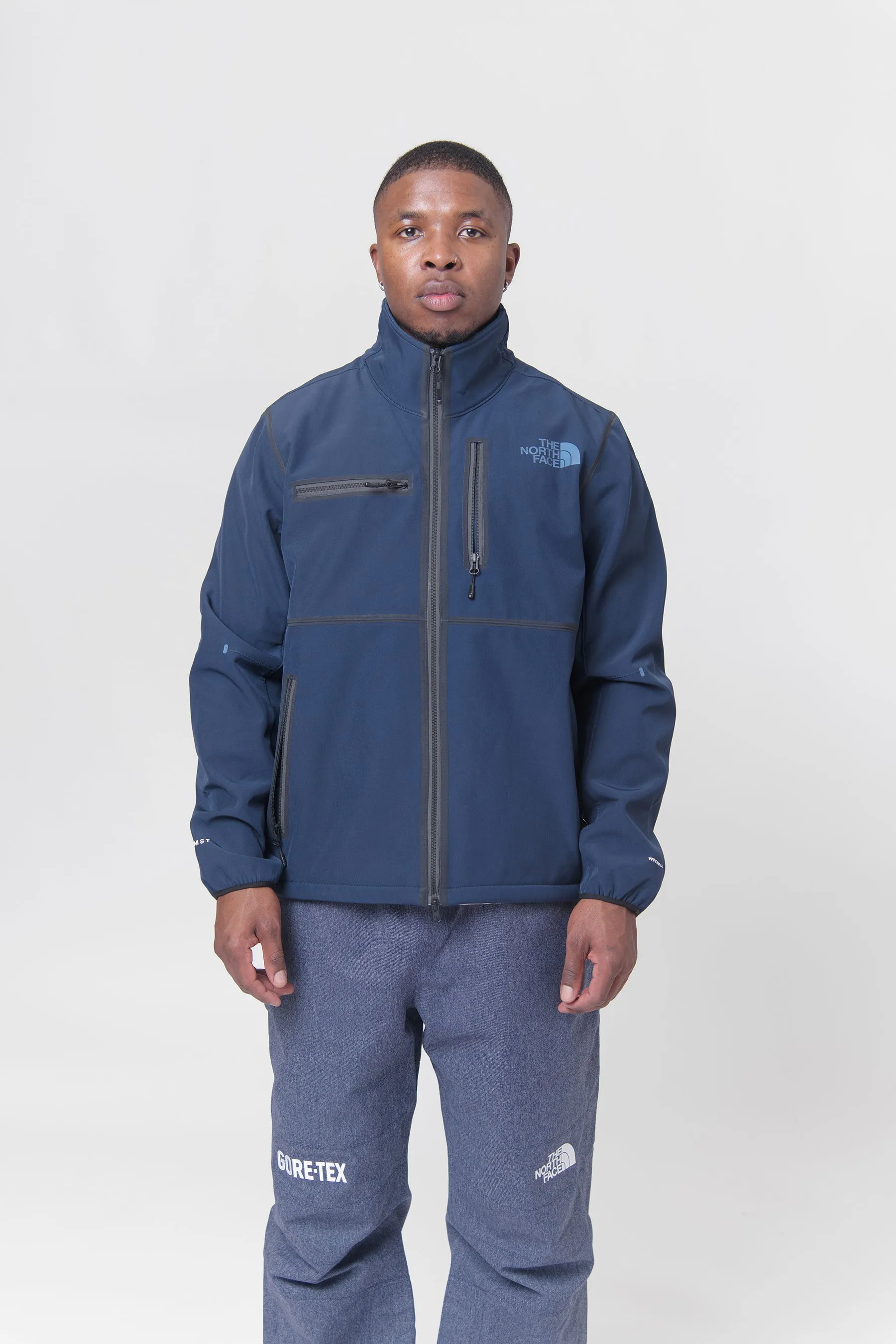 RMST Denali Jacket Summit Navy/Silver NF0A7UQ8O6Q sold by Nomad