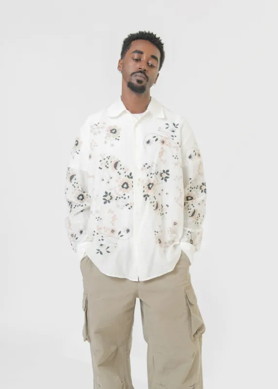 Above Shirt Flower Print sold by Nomad