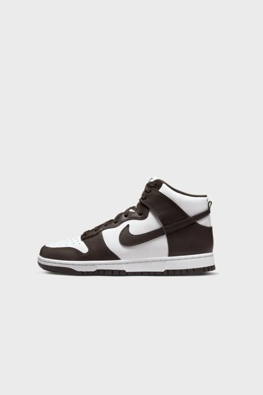 Dunk High Retro White/Velvet Brown DV0829-100 sold by Nomad