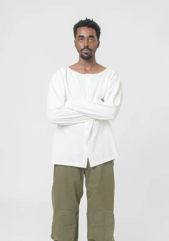 Button-Up Tee Cream sold by Nomad