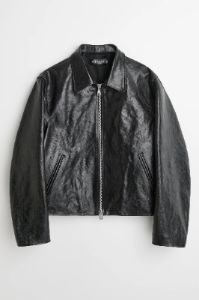 Leather Mini Jacket Black sold by Nomad