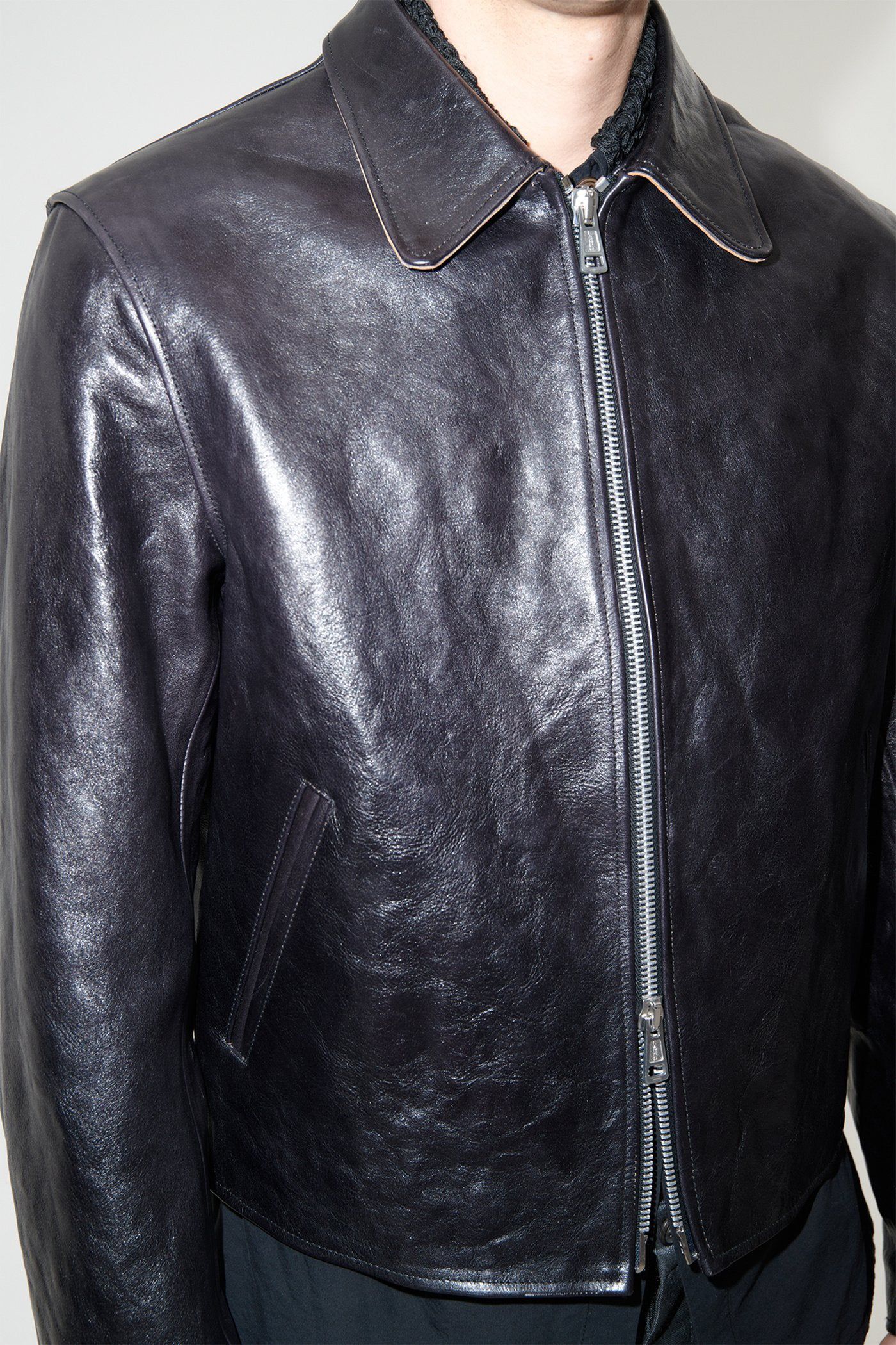 Leather Mini Jacket Black sold by Nomad product image thumbnail 3