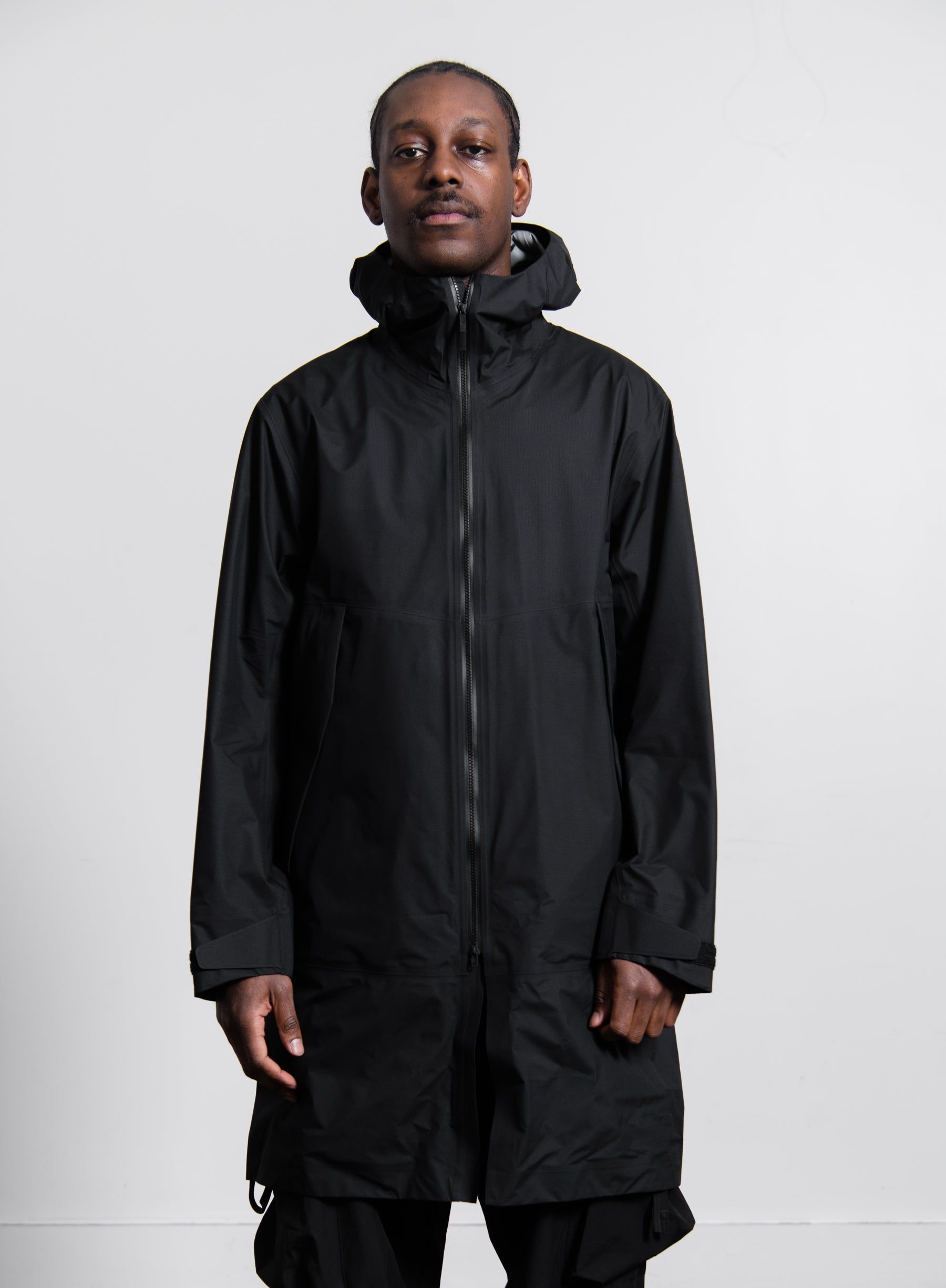 Lexer Coat Black sold by Nomad
