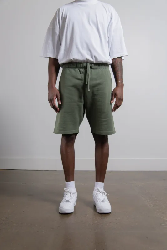 Pocket Sweatshort Dollar Green sold by Nomad