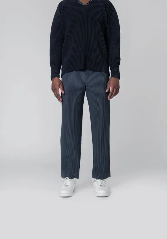 Tailored Pleats 2 Trouser Gunmetal Grey JF159-17 sold by Nomad