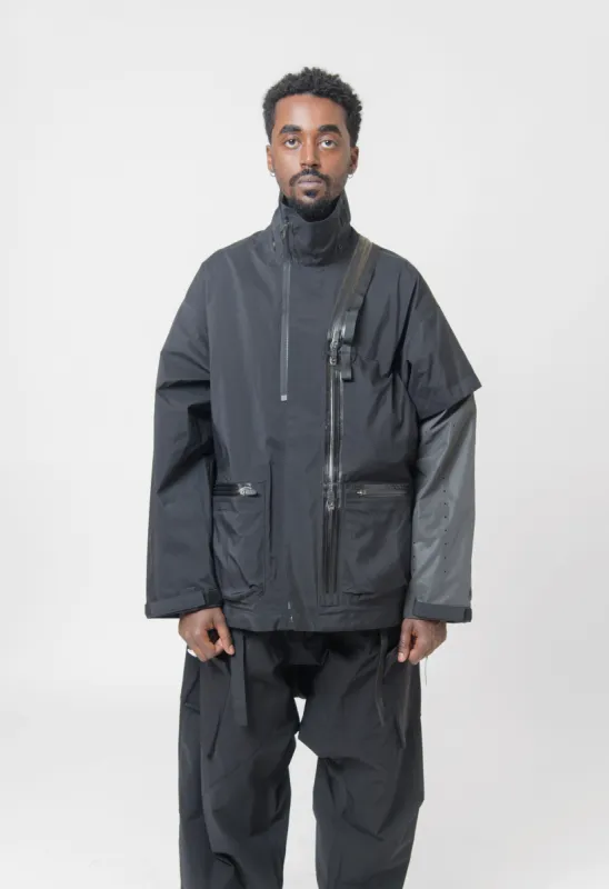 J115-GT 3L Gore-Tex Pro Interops Jacket Black sold by Nomad
