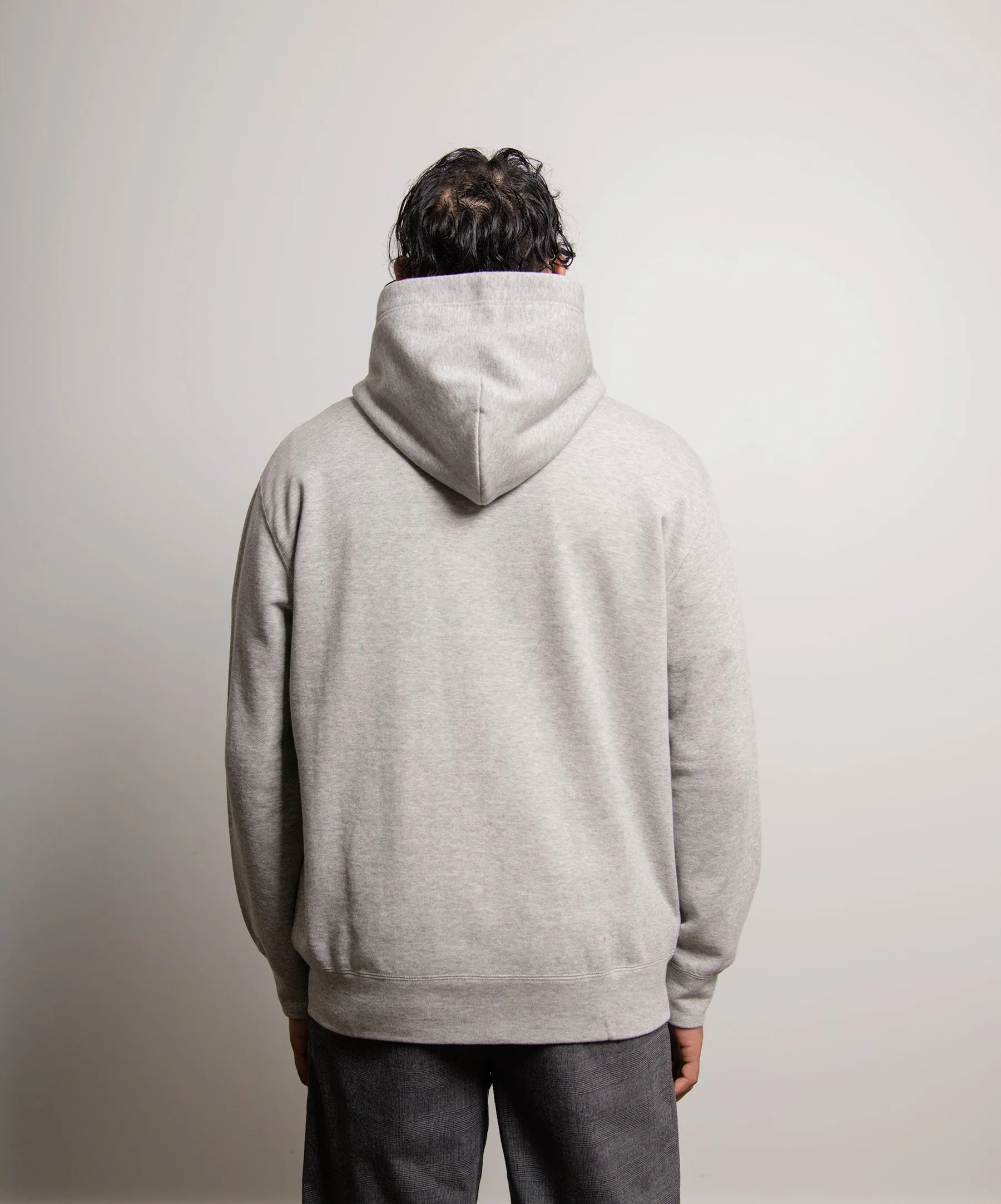 Emblem Zip Hoodie Grey/Red T168 sold by Nomad product image thumbnail 3