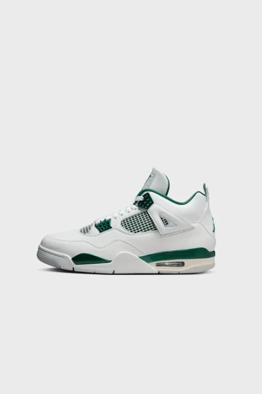 Air Jordan 4 Retro White/Oxizided Green-White-Neutral Grey FQ8138-103 sold by Nomad