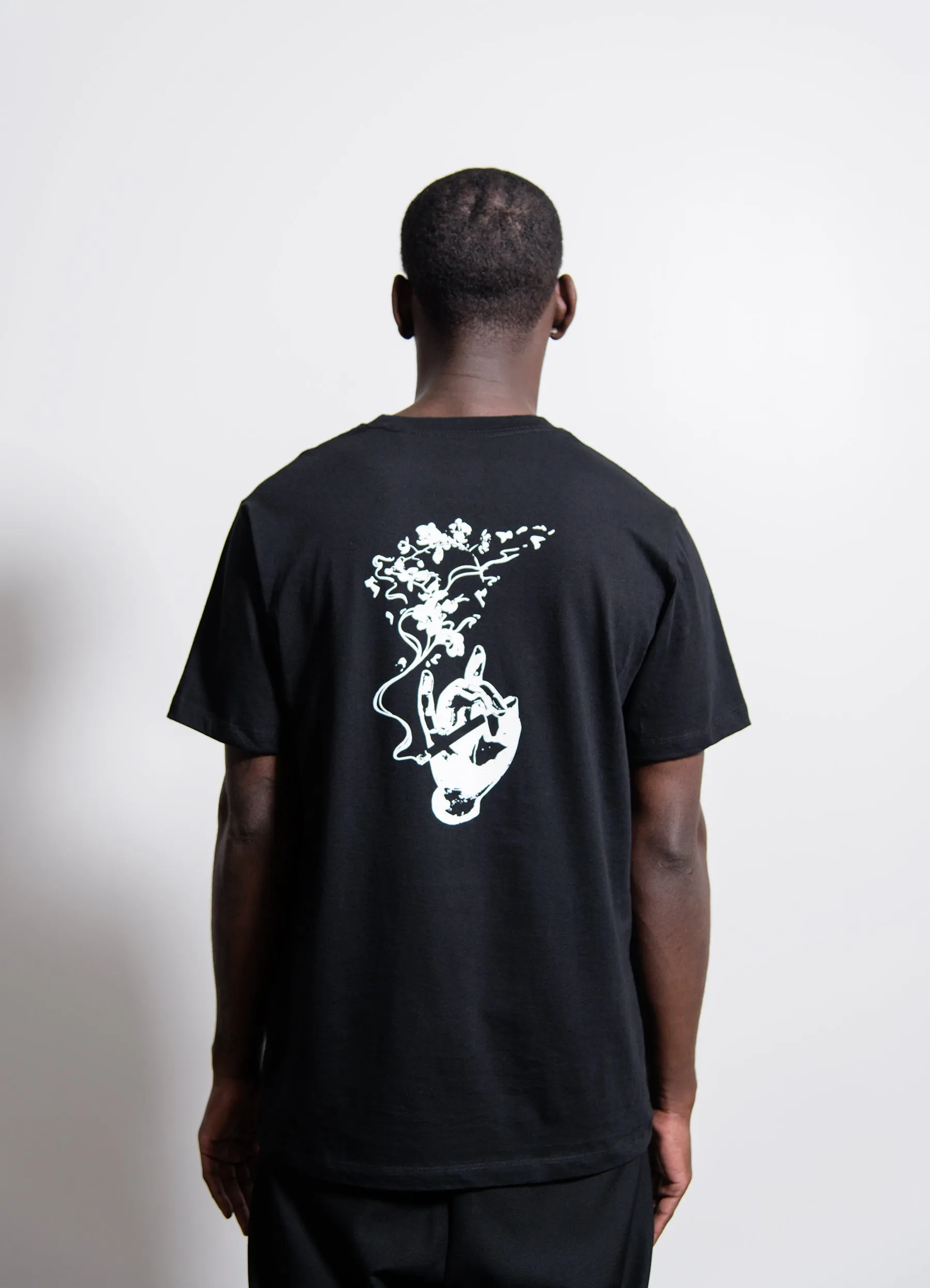Smoke Break Tee Black/White sold by Nomad product image thumbnail 3