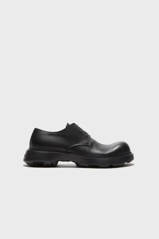 Leather Lace-Up Shoes Black FN-MN-SHOE000272 sold by Nomad