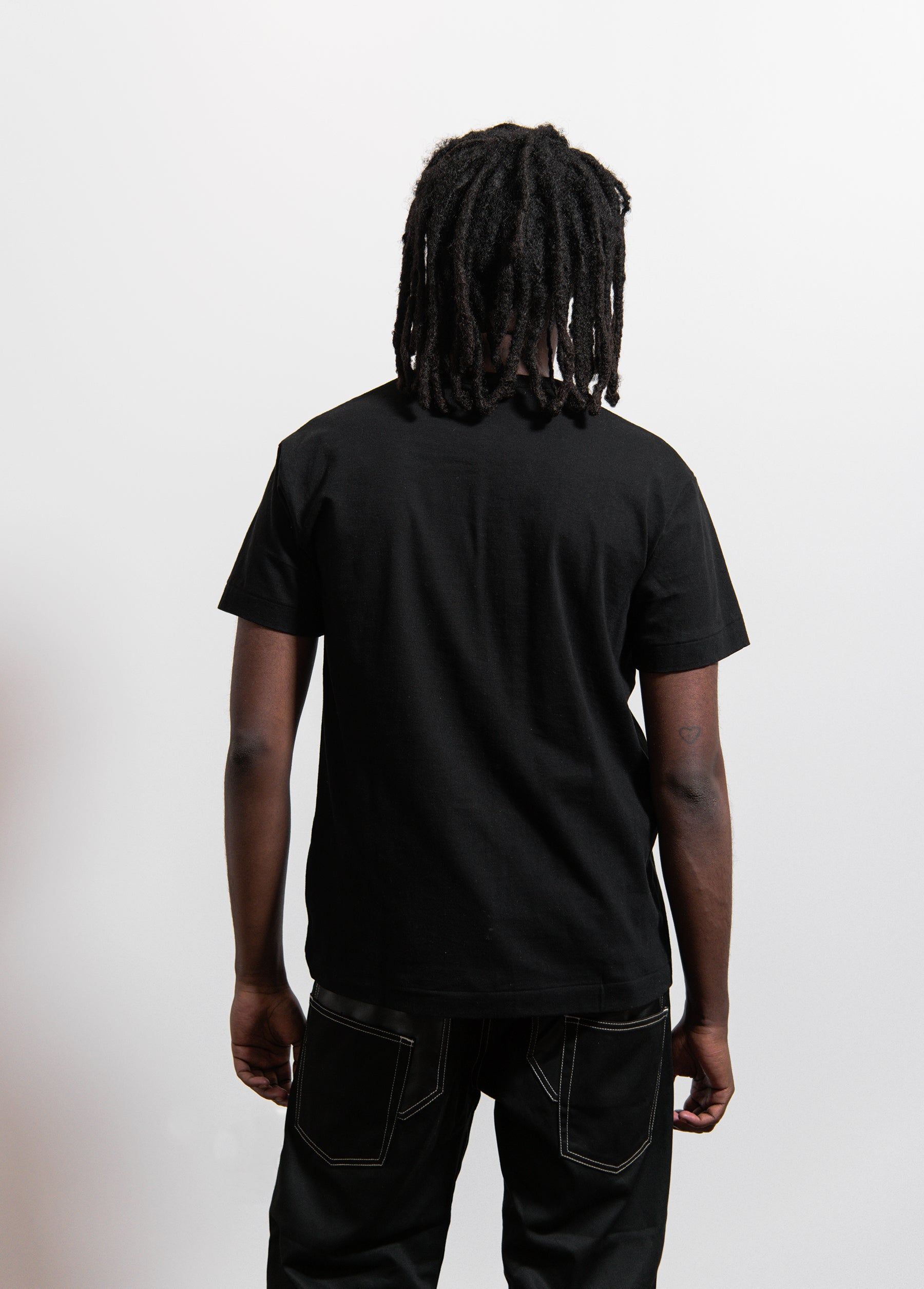 Emblem Tee Black/Black T064 sold by Nomad product image thumbnail 4