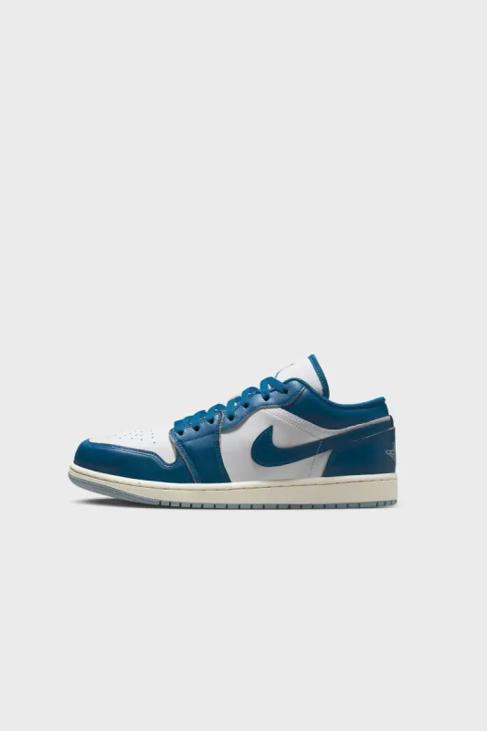 Air Jordan 1 Low SE White/Blue-Blue Grey FN5214-141 sold by Nomad