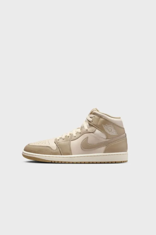 Air Jordan 1 Mid Legend LT Brown/Khaki-Phantom HF4830-203 sold by Nomad