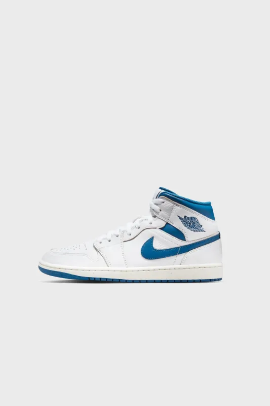 Air Jordan 1 Mid SE White/Blue FN5215-141 sold by Nomad