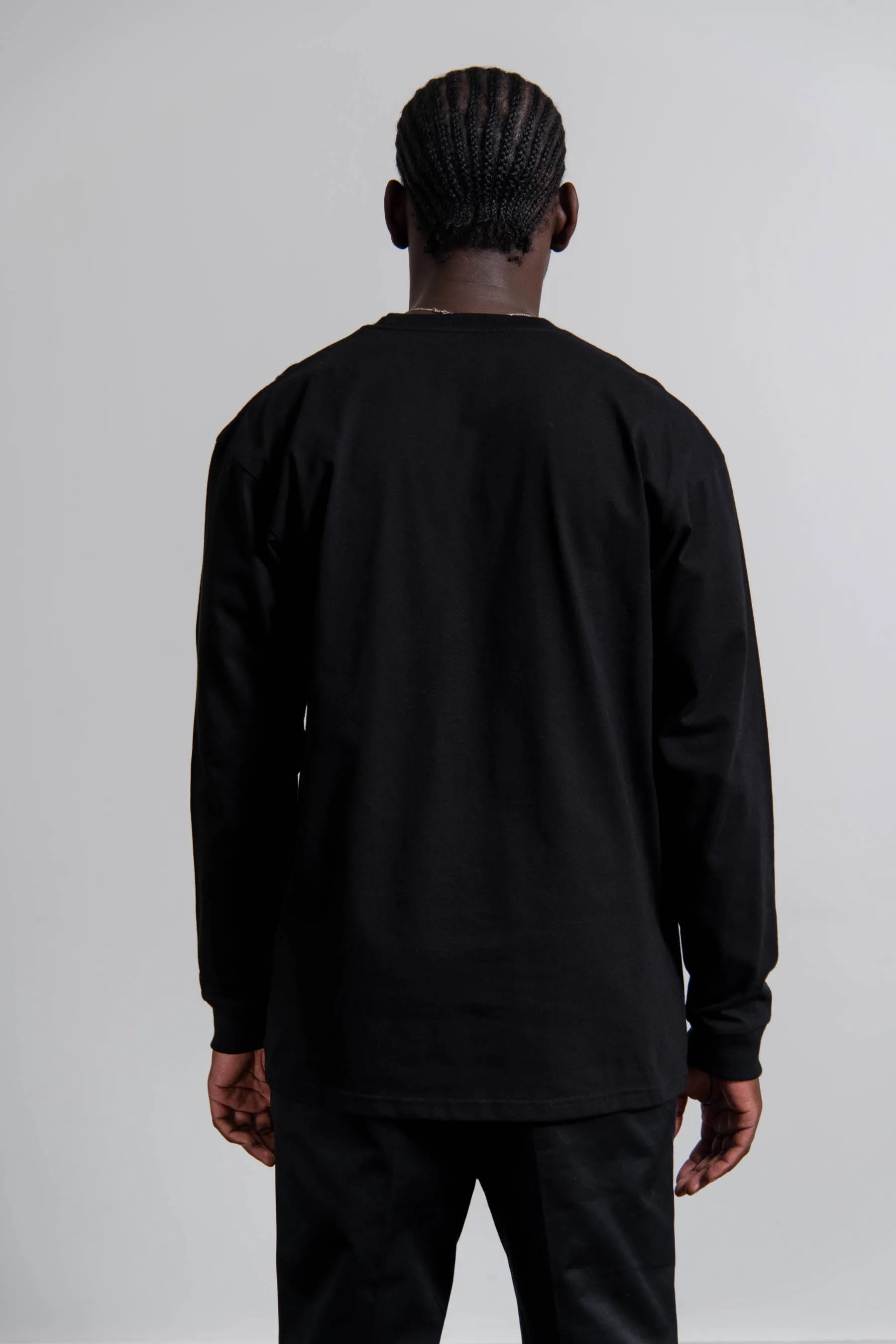 Long Sleeve Chase Tee Black/Gold sold by Nomad product image thumbnail 2
