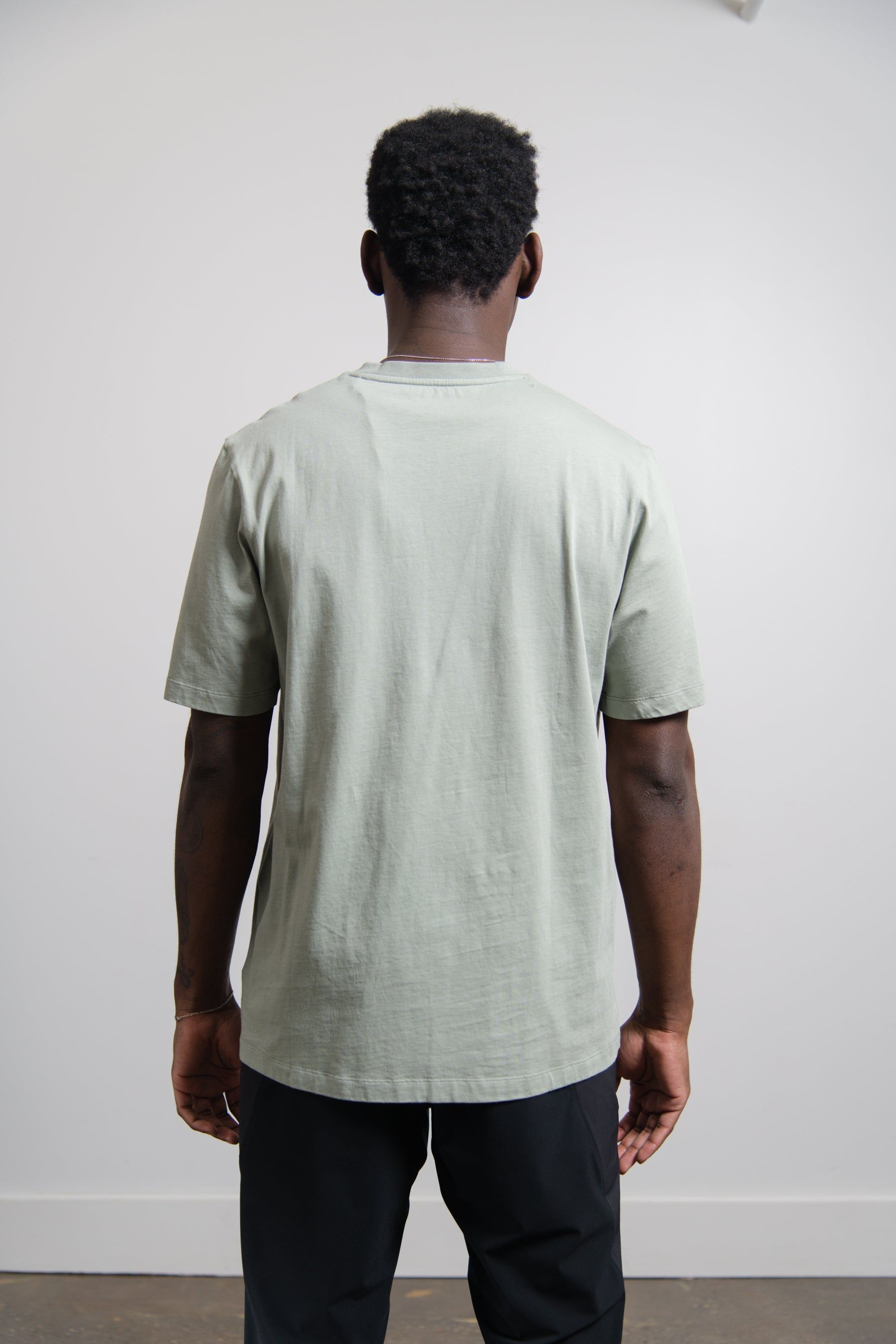 Logo Pocket Tee Cadet Green sold by Nomad product image thumbnail 4