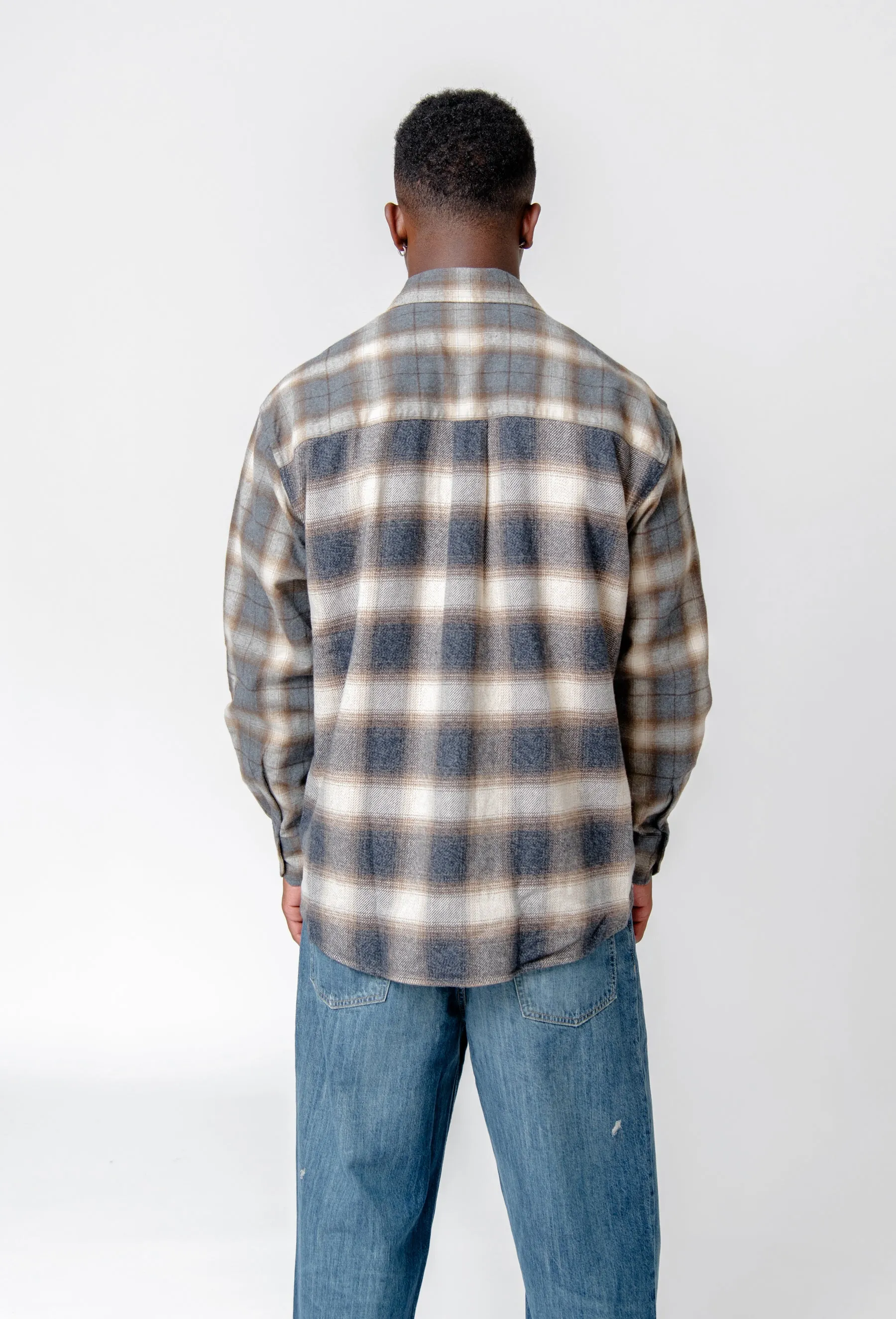 Above Doyle Check Flannel シャツ our legacy ABOVE SHIRT Doyle Check サイズ48