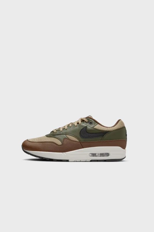 Nike Air Max 1 ESS PRM Neutral Olive/Black HF1516-200 sold by Nomad