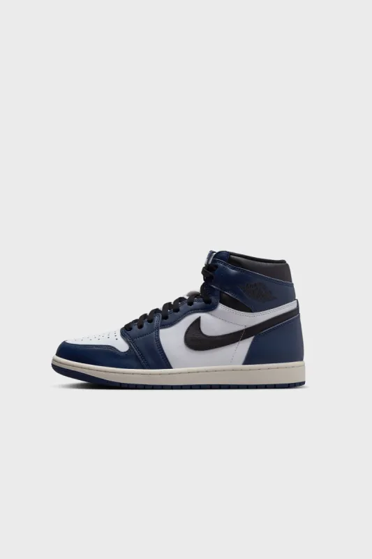 Air Jordan 1 Retro High OG Midnight Navy/Black-White-Sail DZ5485-401 sold by Nomad