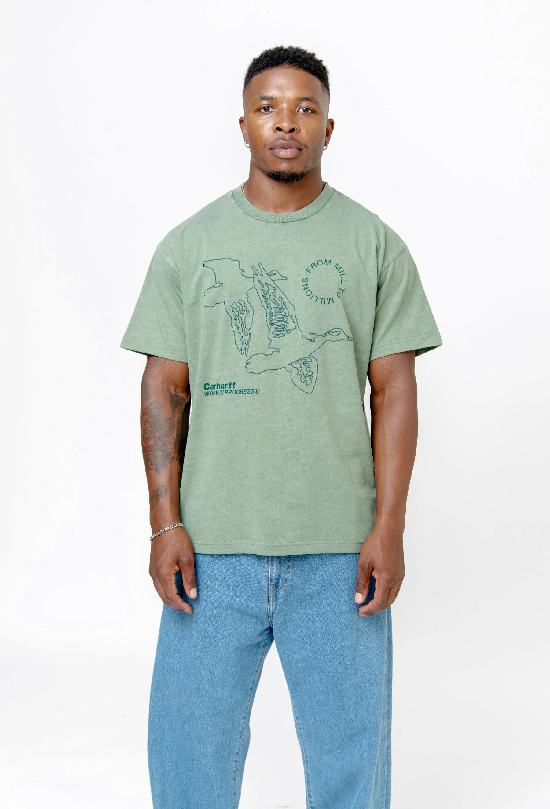 Short Sleeve Flying Ducks T-Shirt sold by Nomad