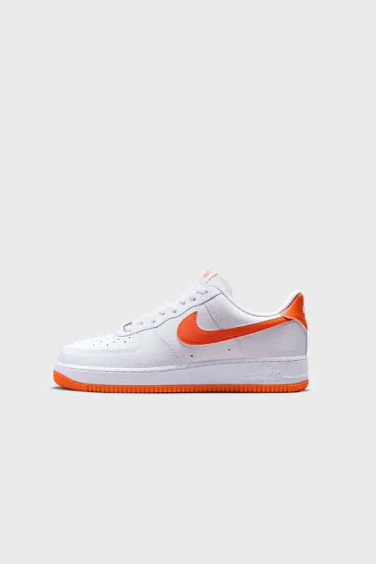Nike Air Force 1 '07 LV8 White/Safety Orange-White FJ4146-109 sold by Nomad