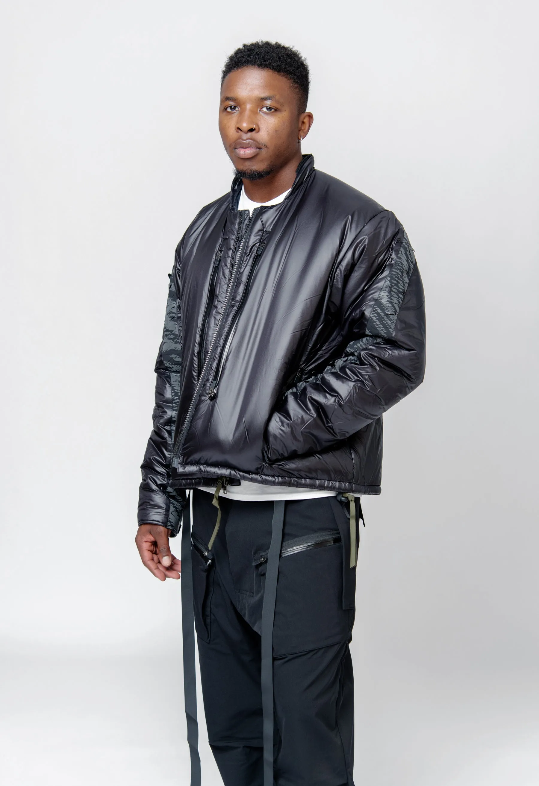 J14-PX HD Nylon PrimaLoft Modular Liner Jacket Gen.1 Insulator (WR) Black sold by Nomad product image thumbnail 3