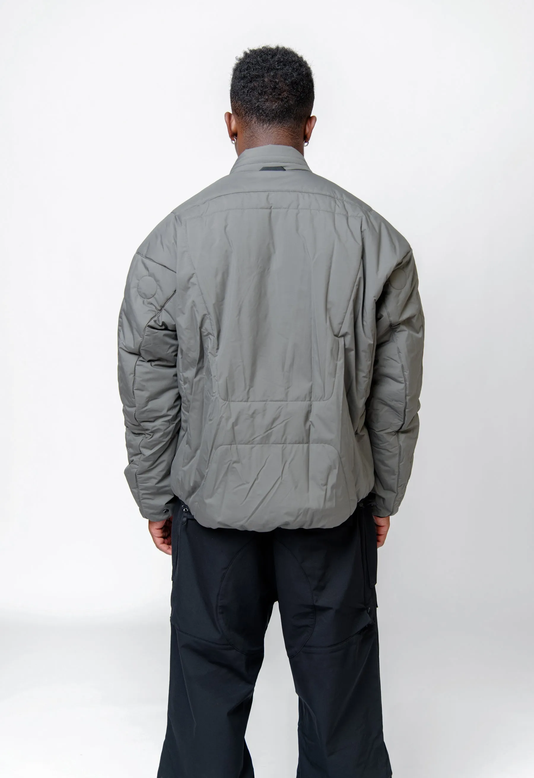 J91A-WS Windstopper PrimaLoft Modular Jacket Gen.1 Insulator (WR) Gray/Black sold by Nomad product image thumbnail 4