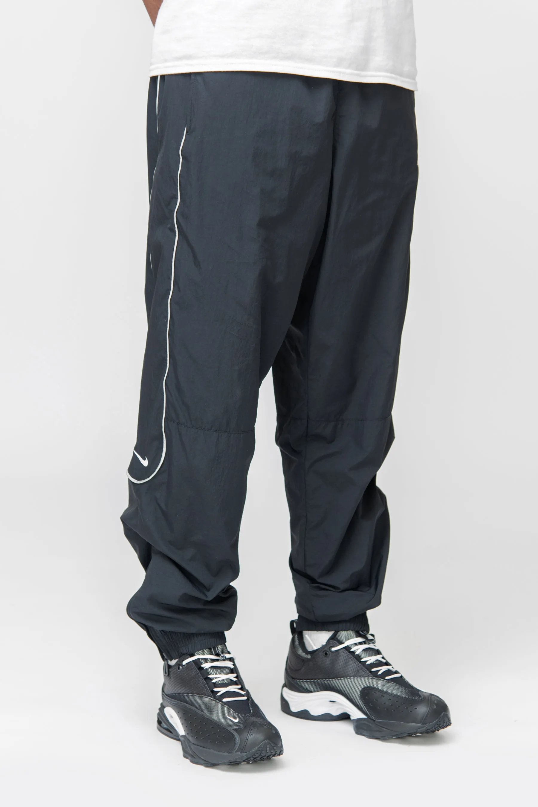 Nike Solo Swoosh Pants Black/White FB8620-010 sold by Nomad product image thumbnail 2