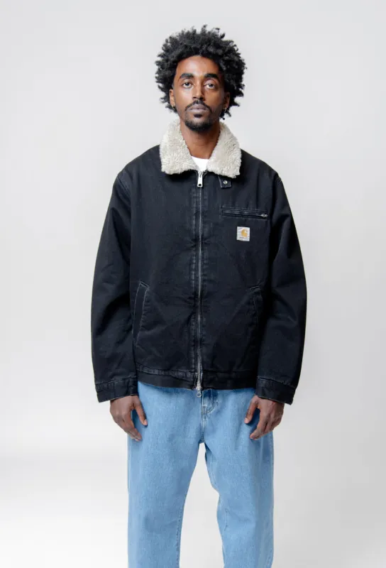 Herald Jacket Black Wall Stone Washed sold by Nomad