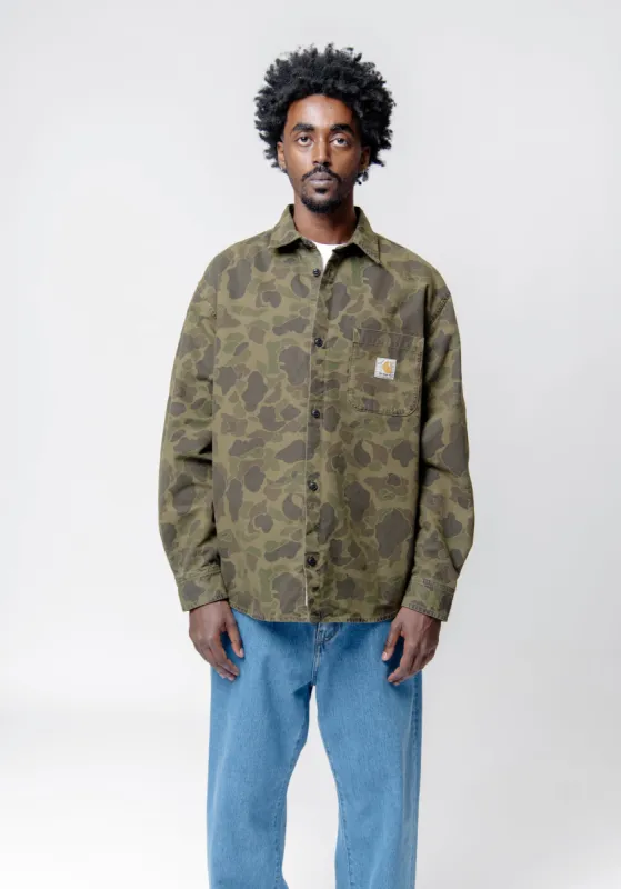 L/S Duck Shirt Camo Duck Green I033769 sold by Nomad