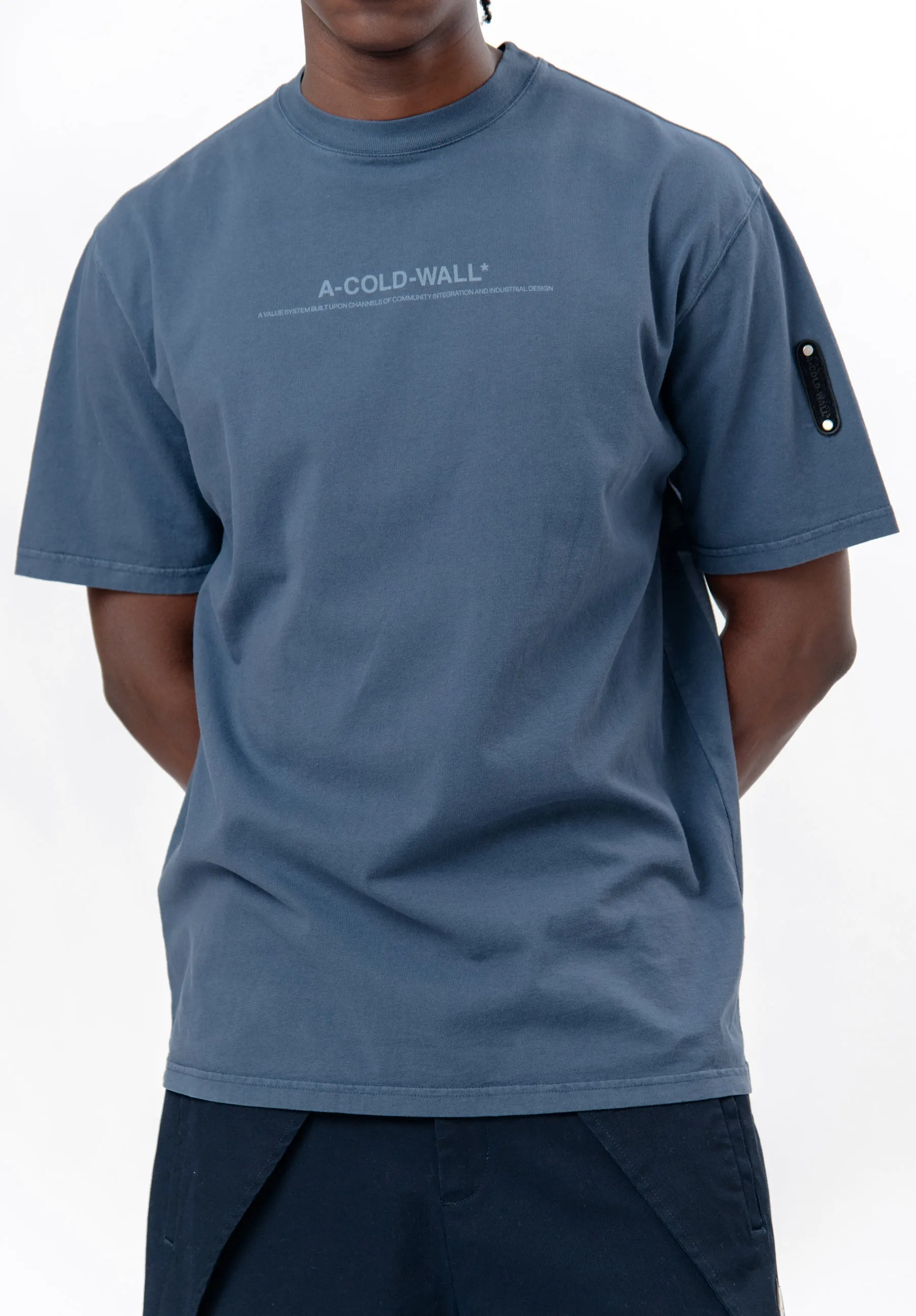 Discourse T-Shirt Navy ACWMTS187 sold by Nomad product image thumbnail 2