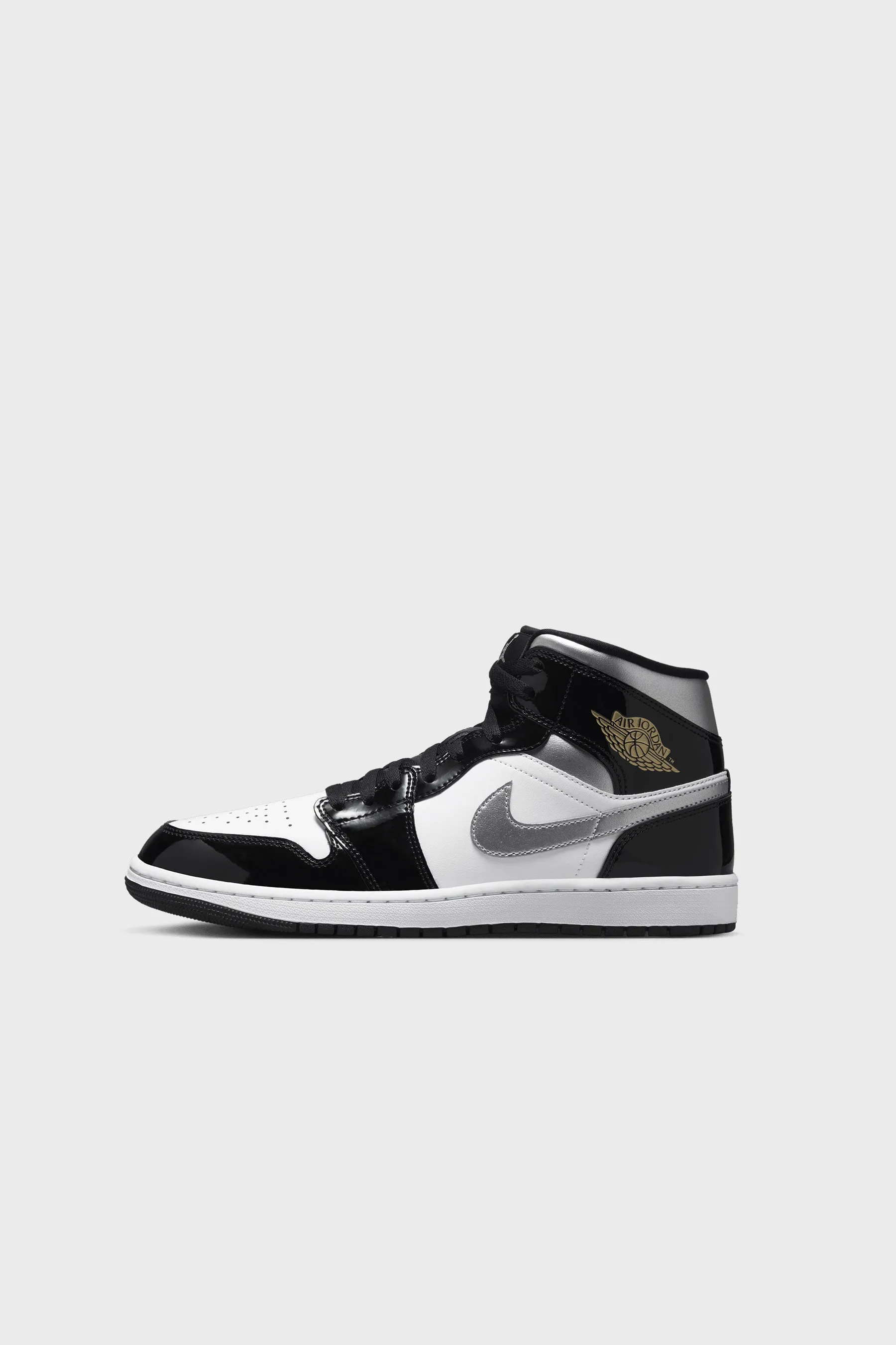 Air Jordan 1 Mid SE Black/Metallic Silver-White HV0789-010 sold by Nomad