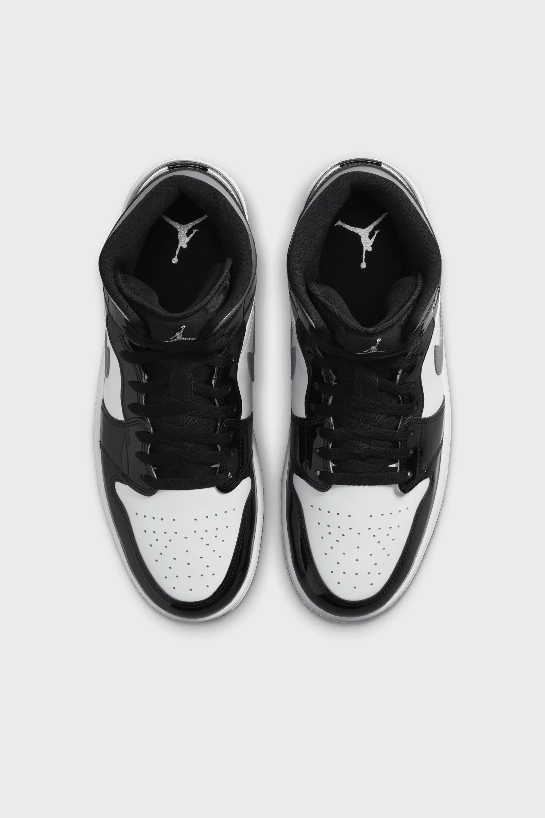 Air Jordan 1 Mid SE Black/Metallic Silver-White HV0789-010 sold by Nomad product image thumbnail 2