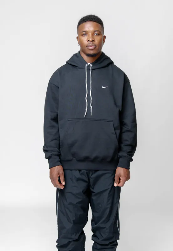 Nike Solo Swoosh Pullover Hoody Black/White DX1355-010 sold by Nomad