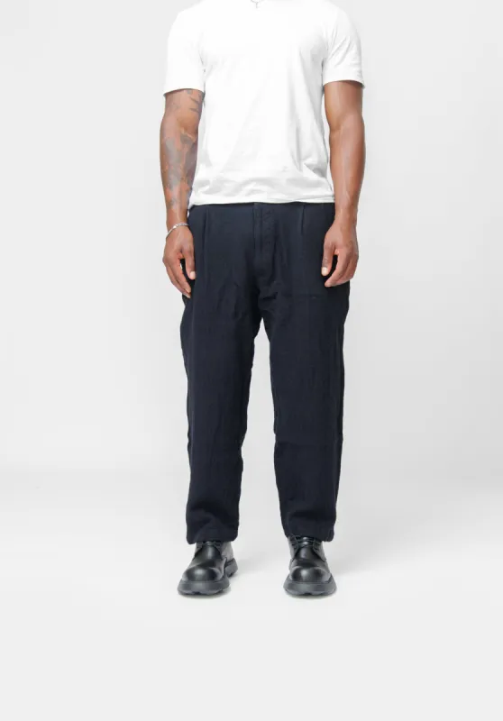 Milled Cropped Wool Pant FN-P501-W24-2 sold by Nomad