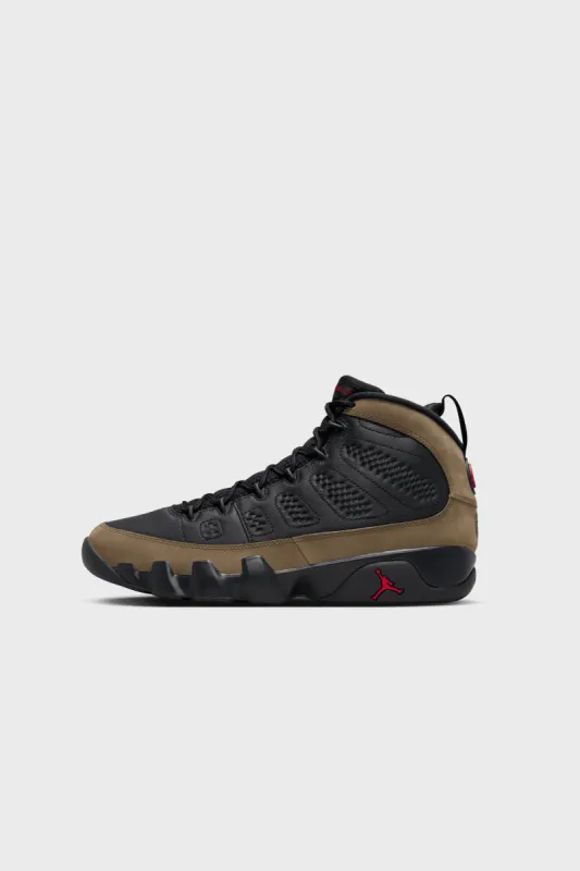 Air Jordan 9 Retro Black/True Red-Light Olive HV4794-030 sold by Nomad