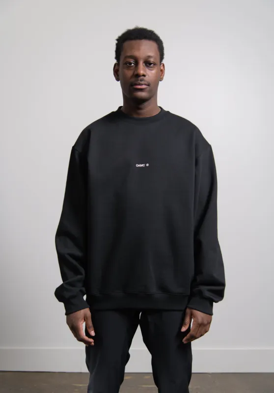 Collage Crewneck Sweater Black sold by Nomad